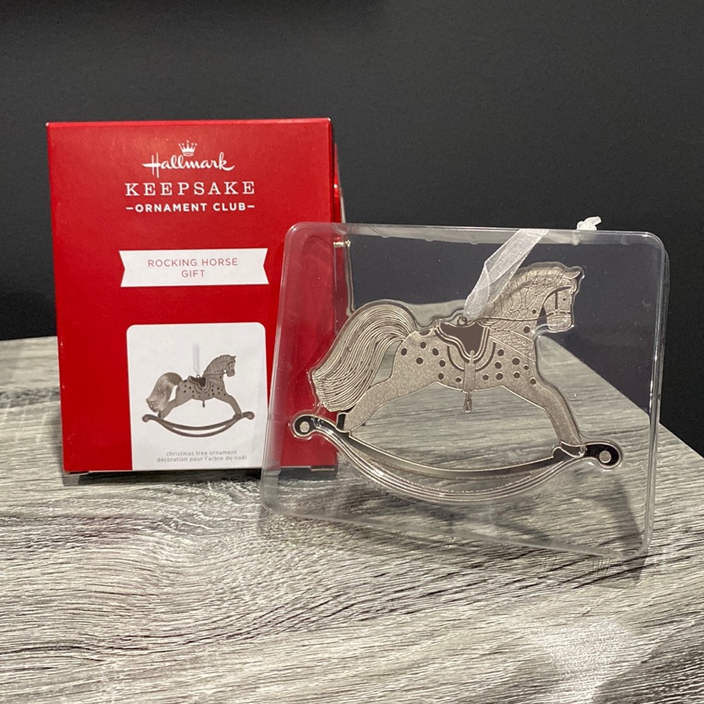Hallmark | Rocking Horse Gift (2021) - Member Exclusive Keepsake Ornament